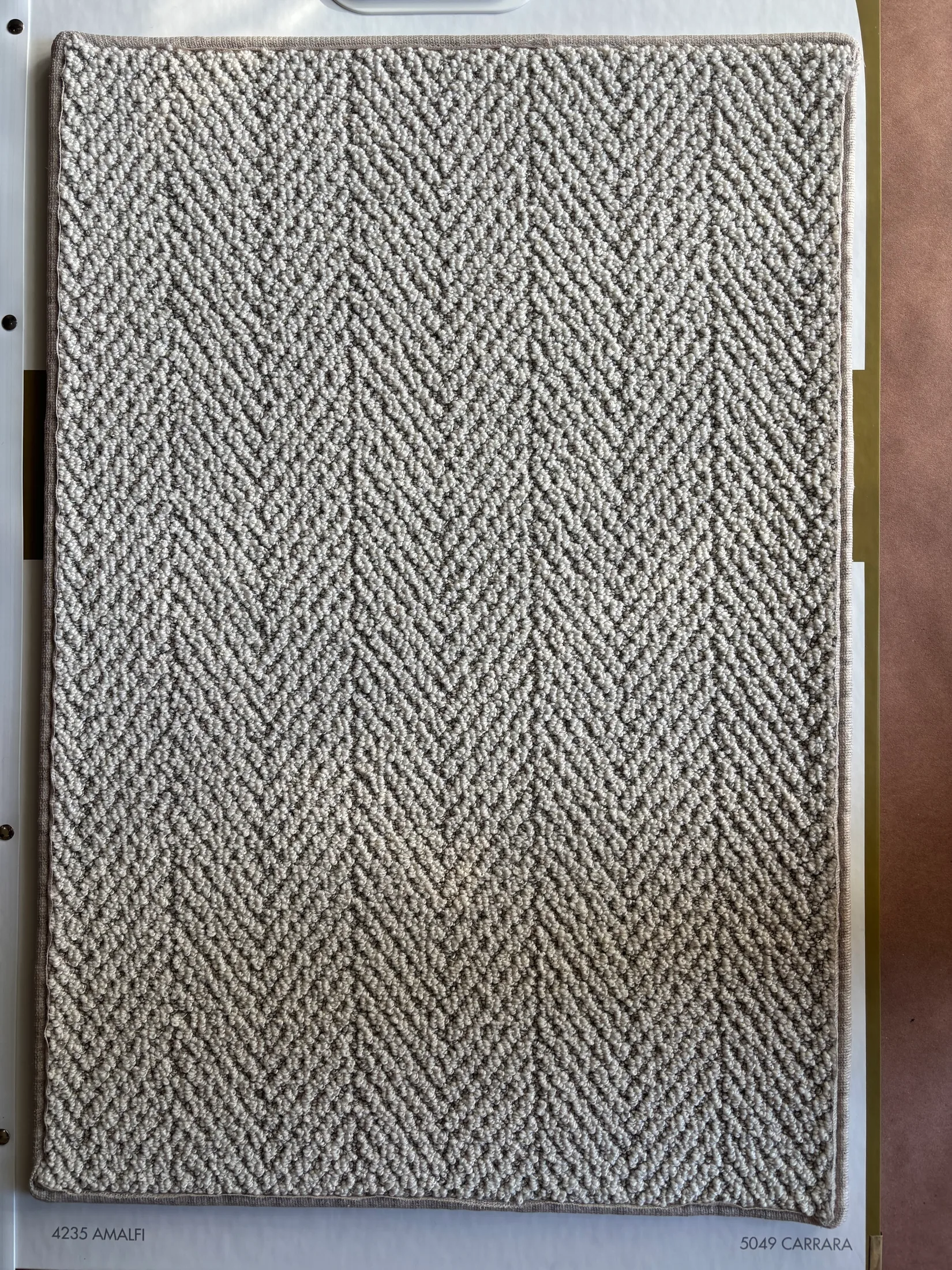 Amalfi carpet texture in Carrara