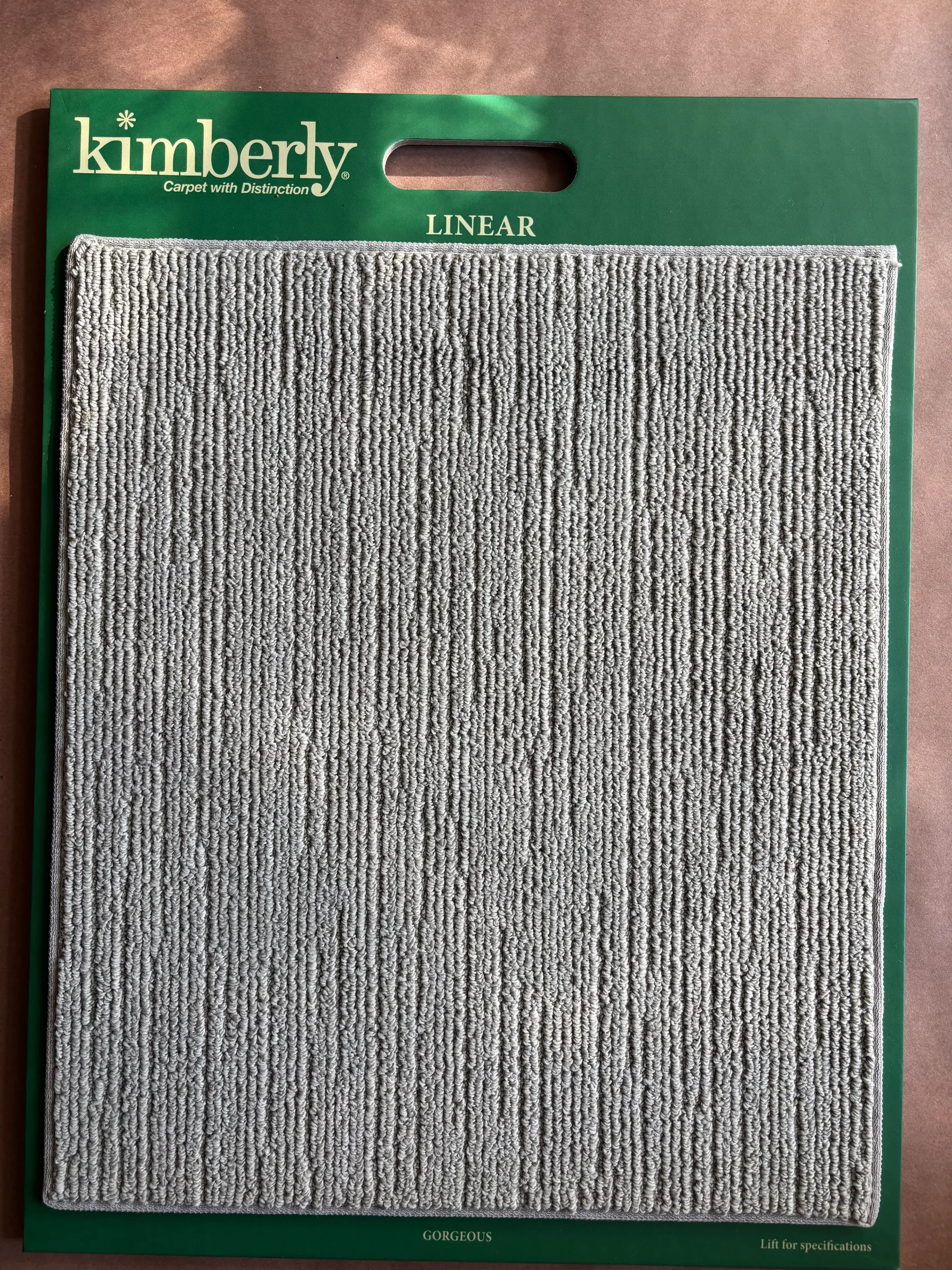 Linear carpet texture in Gorgeous